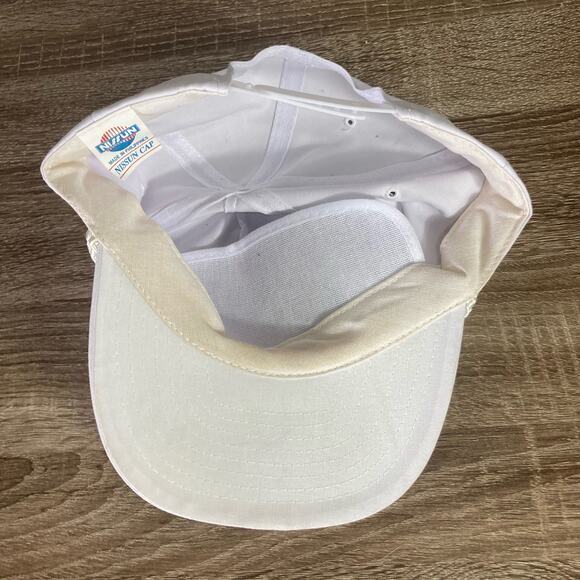Vintage Forbes Chevrolet Snapback Hat‎ White Unisex Adjustable Cap - Picture 7 of 8